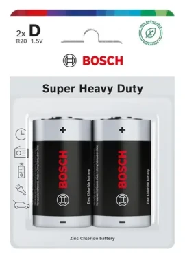 Bosch R20SHD2B/00 / Baterie / D (R20) / Heavy Duty / 2 ks (8594162800353)