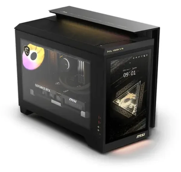 MSI MEG Vision X AI 2NVR7-236AT černá/průhledná / Herní PC / Intel Core Ultra 7 265K / 64GB / 2TB SSD / RTX 5070 Ti (00B92111-236)