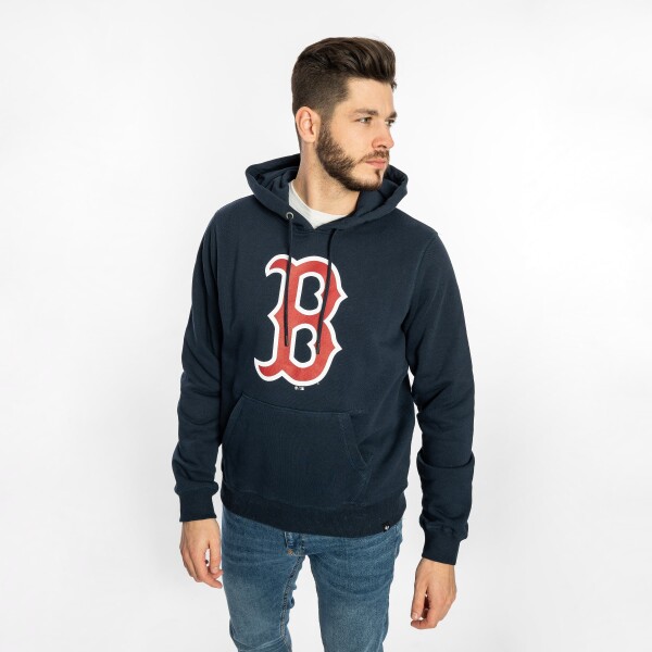 47 Brand Pánská Mikina Boston Red Sox Imprint 47 BURNSIDE Hood Velikost: