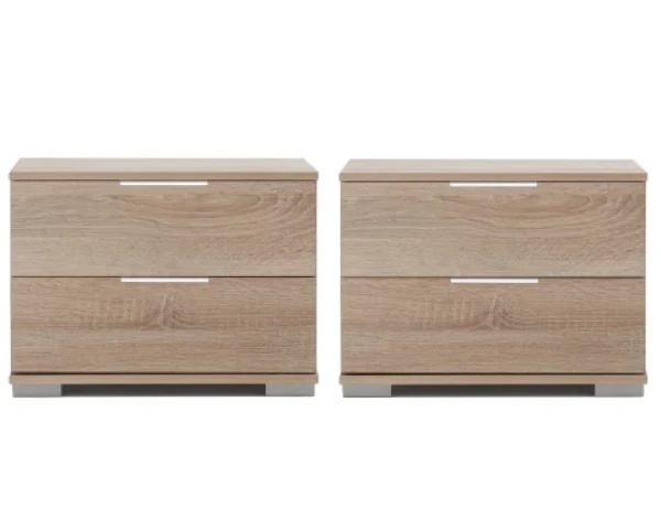 Set nočních stolků (2 ks) Easy Plus, dub sonoma