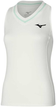 Dámské tílko Mizuno Frontier Tank W White Bay - Tenisové tílko Mizuno Frontier Tank 62GAC202W01 Velikost textilu: XS
