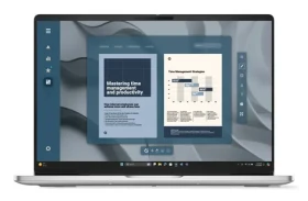 DELL Pro 16 PC16255 platinová / Notebook / 16" FHD+ / AMD Ryzen AI 7 350 / 16GB / 512GB SSD / W11P (P112W)