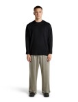 Unisex merino triko dlouhý rukáv ICEBREAKER Unisex Merino 150 LS Pocket Tee, Black velikost: M