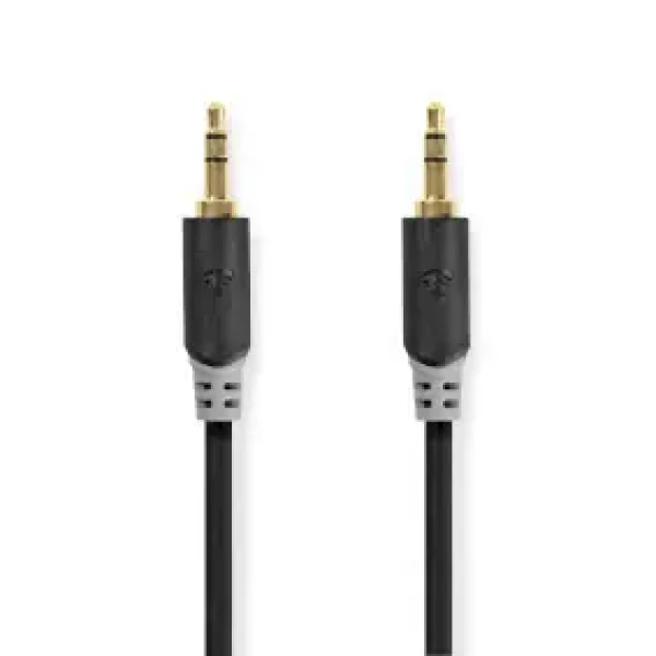 Nedis Stereo Audio kabel jack 3.5 mm (M) - jack 3.5 mm (M) 1.00 m černá (CABW22000AT10)