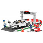 Stavebnice COBI - MASERATI GRAN TURISMO GT3 Racing set. 300 kostek, 2 figurky