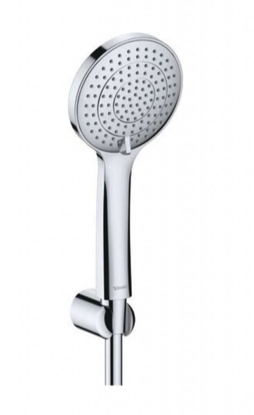 DURAVIT - Sprchy Set sprchové hlavice, držáku a hadice, 3 proudy, chrom UV0712002010
