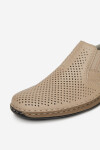 Polobotky Rieker 05297-60 Přírodní kůže (useň) - Lícová