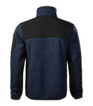 Casual softshellová bunda pánská knit blue M
