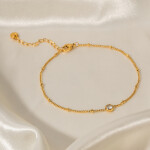 ELENYS Liora – pozlacený náramek 18K žluté zlato Délka náramku: 21+5 cm / max. 26 cm