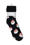 Ponožky Steven art.030 Vánoce 35-40 černá 35-37