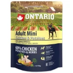 Ontario Adult Mini Chicken Potatoes 750g / Granule pro dospělé psy (214-10533)