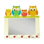 Hess Věšák se zrcadlem soví rodina (HS30502)