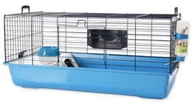 SAVIC Klec Nero 3 De luxe 100 cm / Pro králíky a morčata / Kov, plast / Výška 47 cm / Rozteč mřížek 3 cm (115-5209)