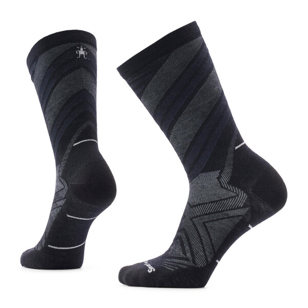 Unisex merino ponožky SMARTWOOL Run Zero Cushion Crew Socks, Black velikost: 42-45 (L)