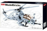 Sluban Army Model Bricks M38-B0838 Bitevní helikoptéra