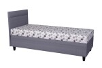 Postel Neo Rozměr: 80 x 200 cm, Matrace: Miami - tvrdost 3, látka: Korpus Paris 25 + lehací plocha Walker 3 (vzor)