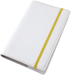 Kožený obal na diář Moleskine XL 25 19 cm kůže bílá deluxe