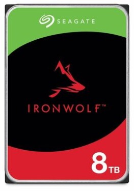 Seagate IronWolf NAS 8TB / HDD / 3.5" / SATA III / 5 400 rpm / 256MB cache / 3y (ST8000VN002)