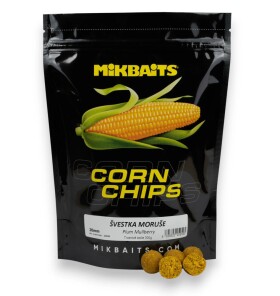 Mikbaits Boilies Corn Chips Švestka Moruše - 20mm 300g,Mikbaits Boilies Corn Chips Švestka Moruše - 20mm 300g