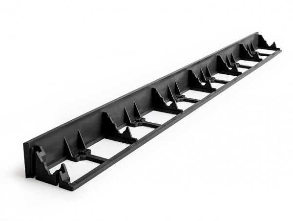 Neviditelný plastový obrubník – Border Guttagarden - výška 45 mm, délka 1 m - výprodejový set (17 ks)