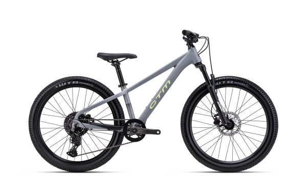 Dětské kolo CTM ZEPHYR JR Xpert 24", barva matná stříbrná, model 2026 - ZDARMA dopravné, seřízení a odborná montáž!