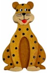 2Kids Toys Dřevěná magnetka velká Leopard