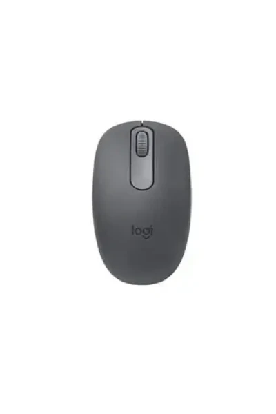 Logitech M196 šedá / optická bezdrátová myš / 1000 DPI / BT / 3 tlačítka (910-007459)