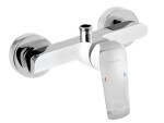 Sprchová baterie bez příslušenství 150 mm Tina bílá/chrom NOVASERVIS 38062/1,1