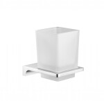 RAV Slezák - NIL - Koupelnový doplněk Držák kartáčků skleněný, Chrom NLA0201 NLA0201