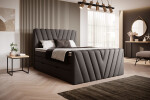 Boxspring Candice Rozměr: 140 x 200 cm, látka: Velvetmat 24