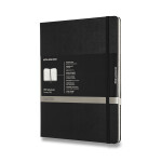 Zápisník Moleskine Professional - tvrdé desky, XL - černý