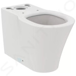 IDEAL STANDARD - Connect Air WC kombi mísa, spodní/zadní odpad, AquaBlade, bílá E013701