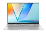 ASUS Vivobook S16 stříbrná / 16" WQXGA+ / Ryzen AI 7 350 2.0GHz / 24GB / 1TB SSD / AMD Radeon Graphics / W11H (M5606KA-OLED063W)