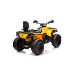 Mamido Dětská elektrická čtyřkolka Can-Am Outlander ATV 4x200W žlutá