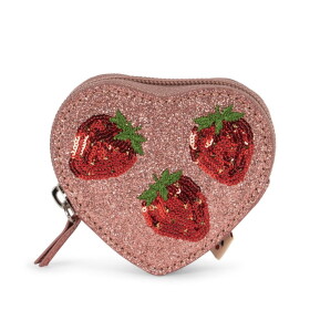 Konges Sløjd Dětská peněženka Strawberry Pink Glitter, růžová barva