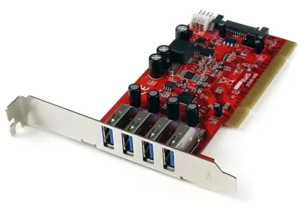 StarTech PCI karta USB 3.0 4-Port / Řadič USB / 4x USB-A / Renesas/NEC µPD720202 (PCIUSB3S4)