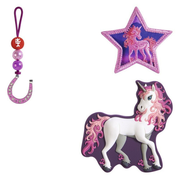 Doplňková sada obrázků MAGIC MAGS, Pretty Unicorn Nuala, pro aktovky a batohy