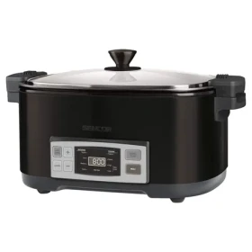 SENCOR SPR 5508BK černá / Pomalý hrnec / 6L / Digitální displej (8590669308880)
