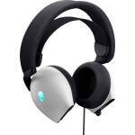 Dell AW520H-W-DEAM sluchátka Over Ear kabelová stereo bílá High-Resolution Audio Gaming