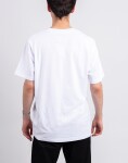 Tričko Freshlabels Lowercase Tee Uni White