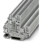 Phoenix Contact 3060351 dvojitá svorka 5.2 mm šroubovací šedá 50 ks