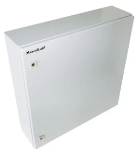XtendLan venkovní rozvaděč 17U šedý / Nástěnný rozvaděč / 19" / hloubka 210 mm / IP55 (WEH-17U-762180)
