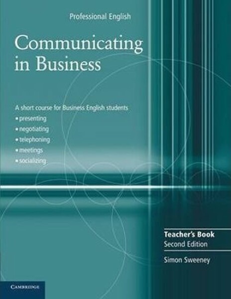 Communicating in Business Teacher´s Book - Simon Sweeney