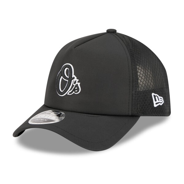 New Era Pánská kšiltovka Baltimore Orioles MLB 2026 Batting Practice 9FORTY APEX Trucker