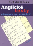 Anglické testy - Natálie Bakalářová