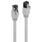 Lindy Cat8.1 S/FTP šedá / Patch kabel / RJ-45 / LSZH / 2 m / 2000 MHz (47434)