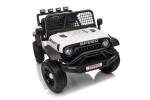 Mamido Elektrické autíčko Speed Offroad bílé | 4x45W | EVA kola | 12V 7Ah | EKO kůže