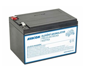 AVACOM náhradní baterie (olověný akumulátor) 12V 15Ah do vozítka Peg Pérego F2 EDF_1100212