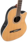 Applause AB24CII Mid Cutaway Nylon Natural Satin