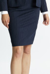 Monnari Mini sukně Tužková sukně pruhovaným vzorem námořnická modrá